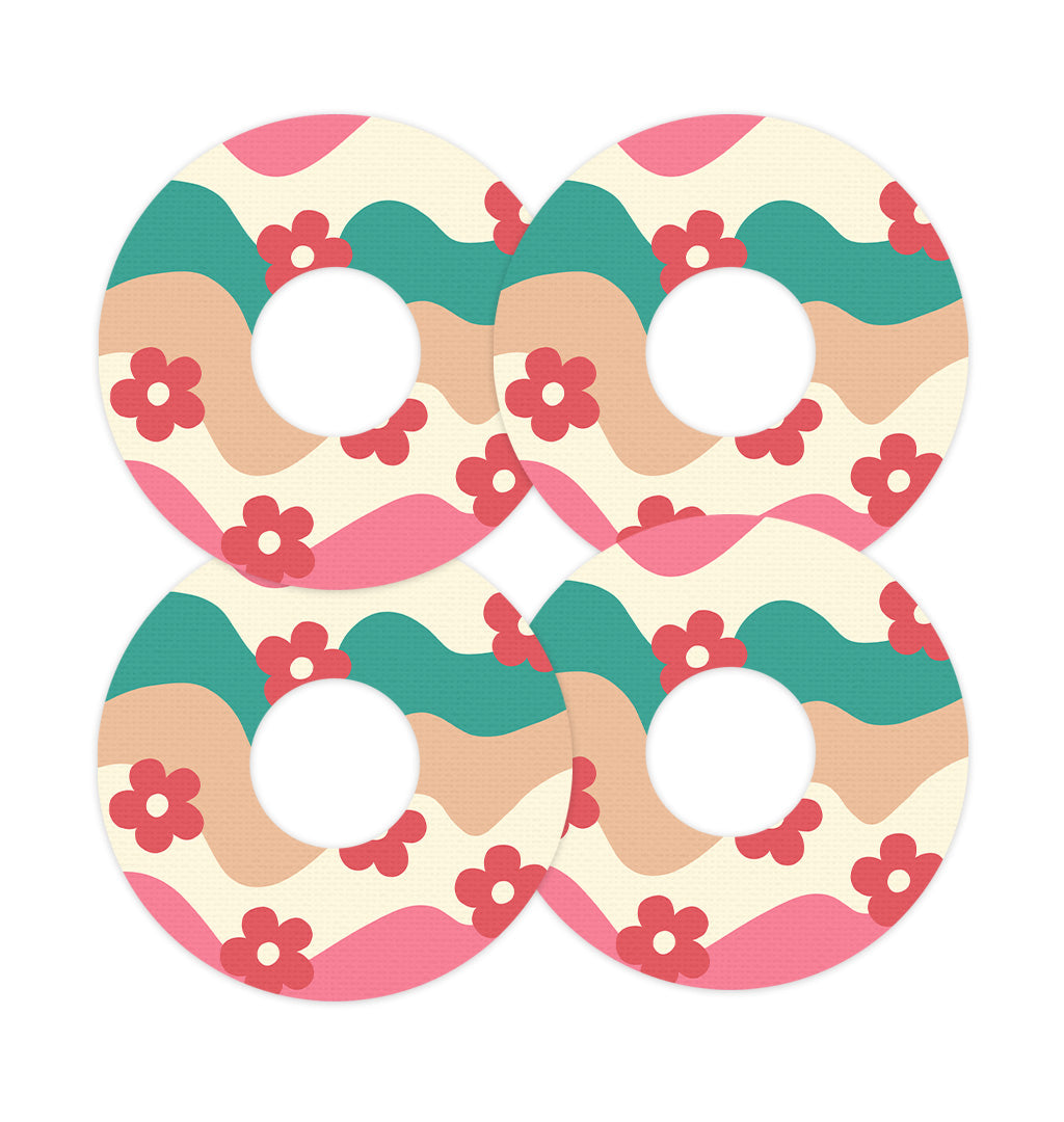 Retro Noel FreeStyle Libre 3 Patch Tape - Pump Peelz