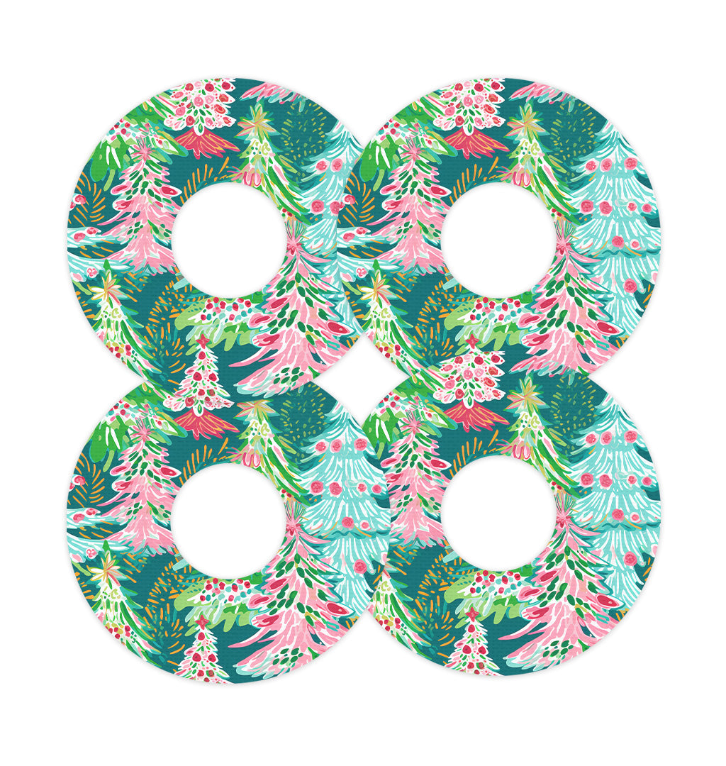 Festive Forest FreeStyle Libre 3 Patch Tape - Pump Peelz