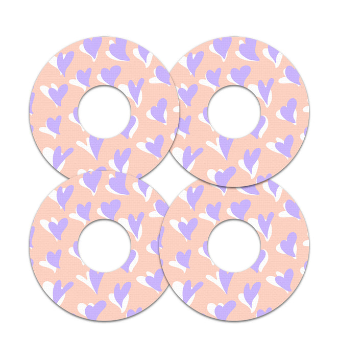 Lavender Love Patch Tape Designed for the FreeStyle Libre 3