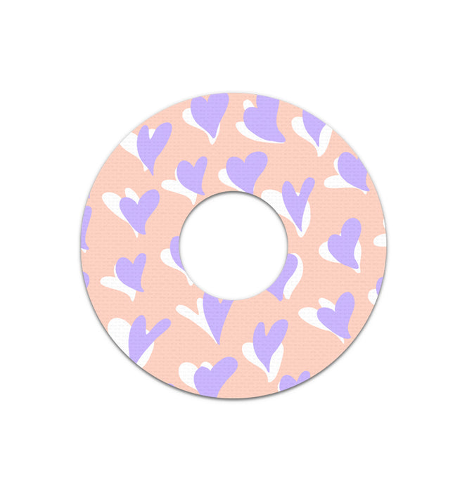 Lavender Love Patch Tape Designed for the FreeStyle Libre 3