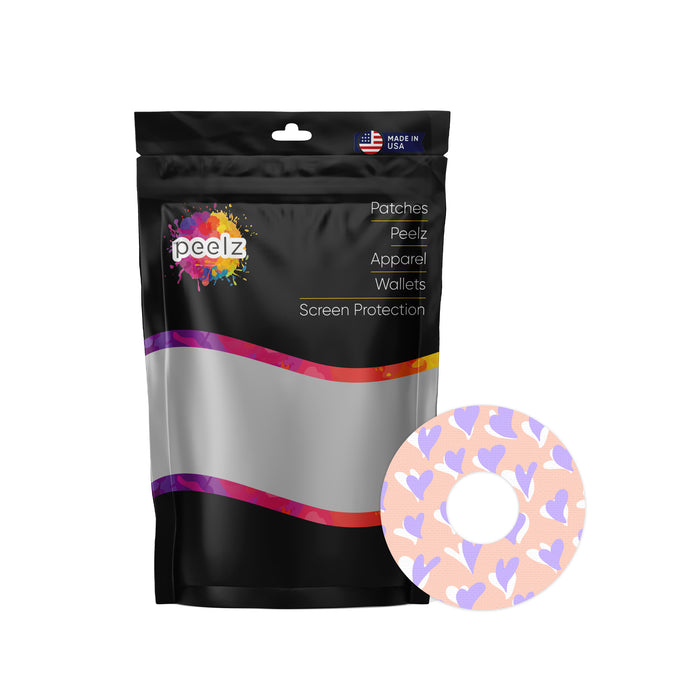 Lavender Love Patch Tape Designed for the FreeStyle Libre 3