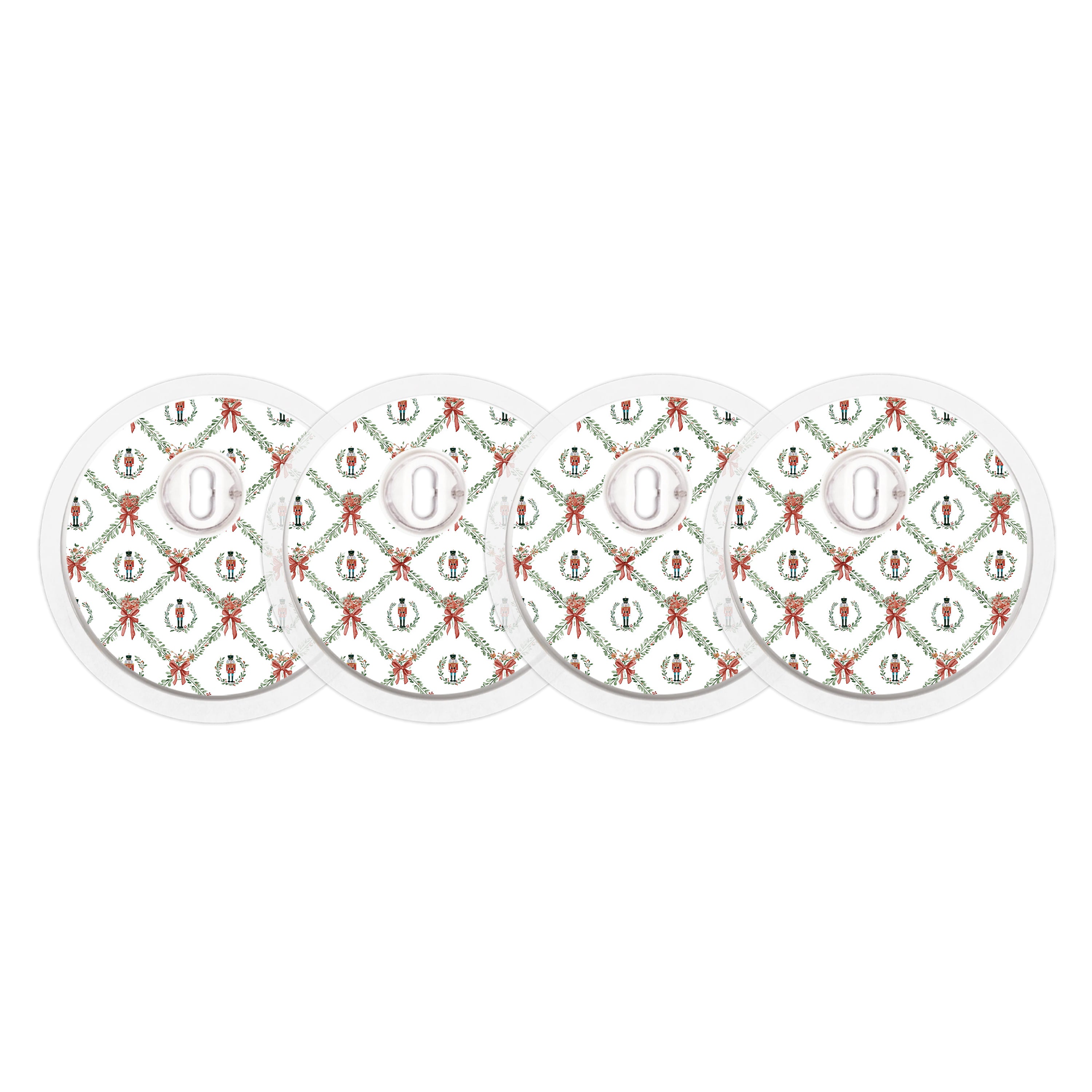 Nutcracker Noel FreeStyle Libre 3 Sensor Sticker - Pump Peelz