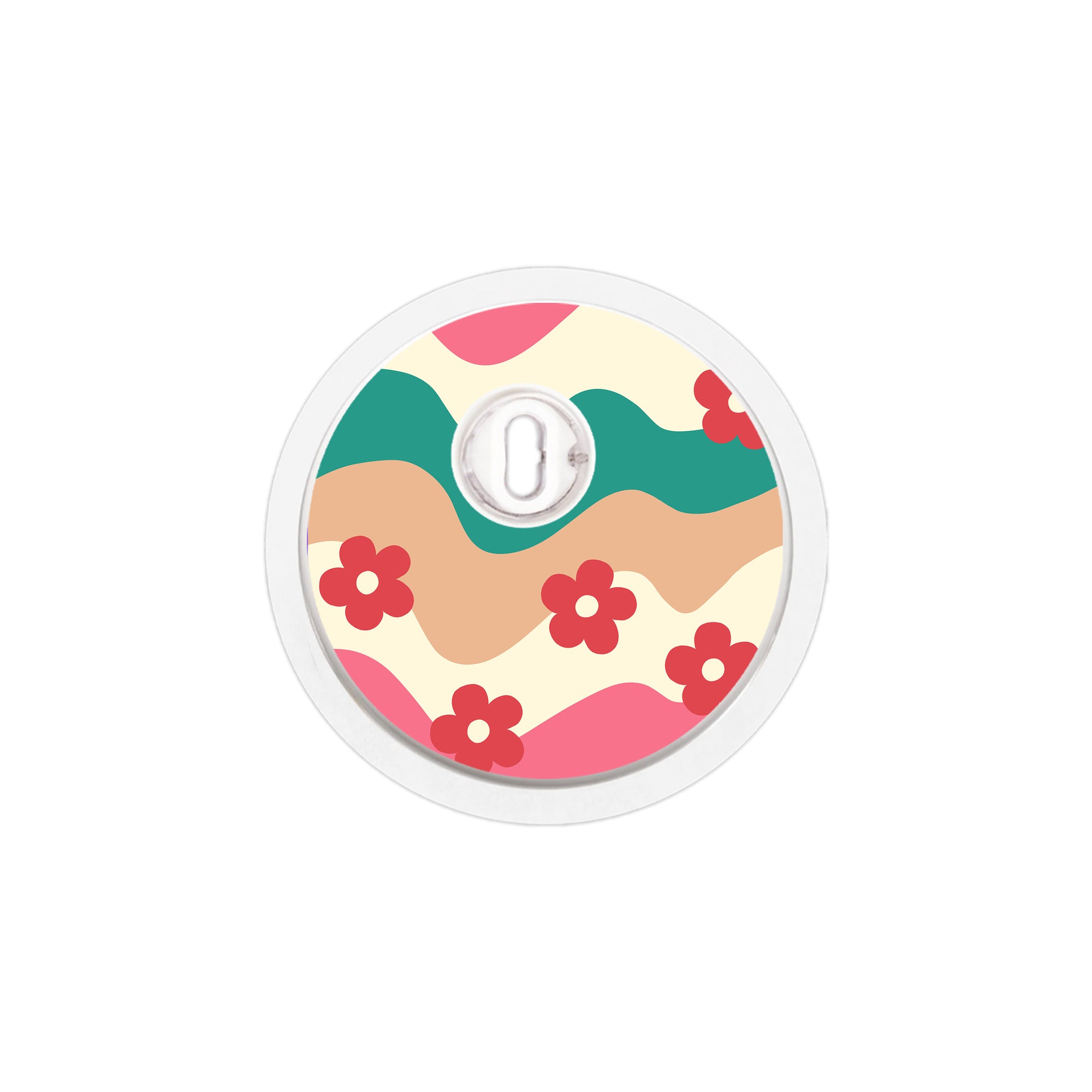 Retro Noel FreeStyle Libre 3 Sensor Sticker - Pump Peelz