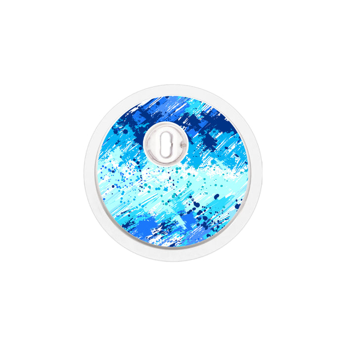 Beta Blue Sticker Designed for the FreeStyle Libre 3 Sensor