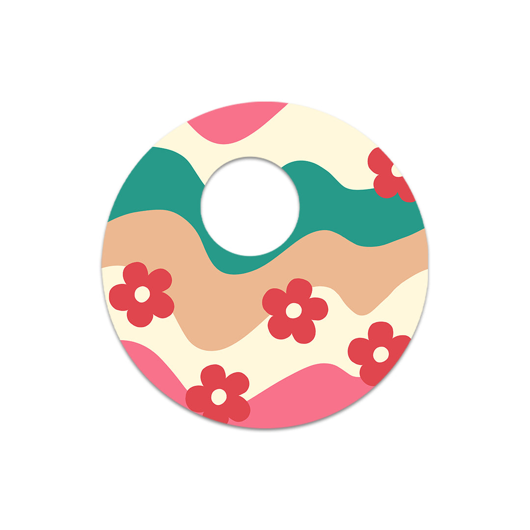 Retro Noel FreeStyle Libre 3 Sensor Sticker - Pump Peelz