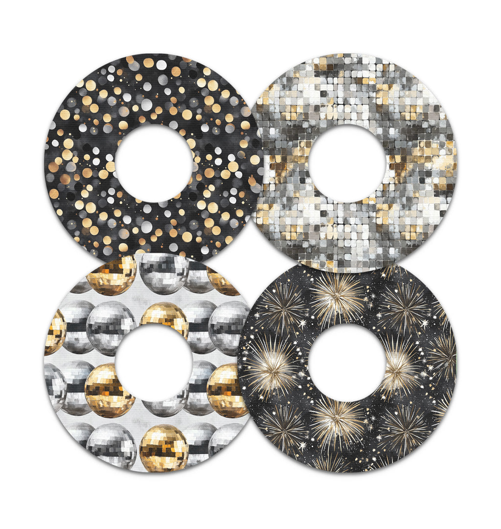 Champagne Glow Variety FreeStyle Libre 3 Patch Tape - Pump Peelz