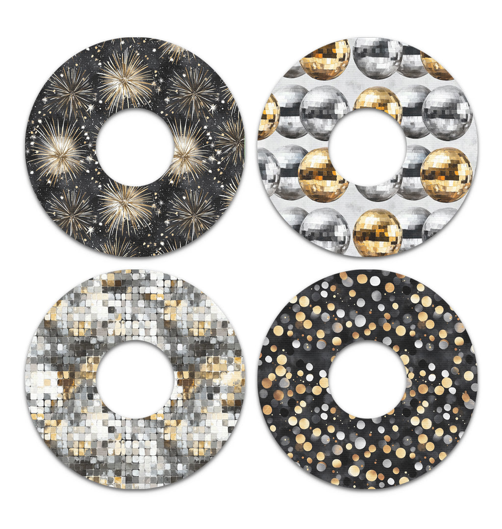 Champagne Glow Variety FreeStyle Libre 3 Patch Tape - Pump Peelz