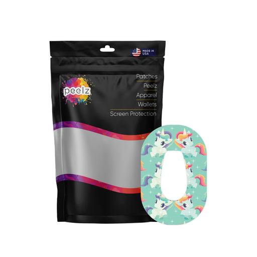 Little Ponies Patch Tape Designed for the DEXCOM G6-Pump Peelz