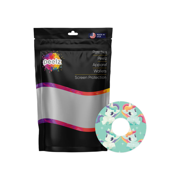 Little Ponies Patch Tape Designed for the FreeStyle Libre 3-Pump Peelz