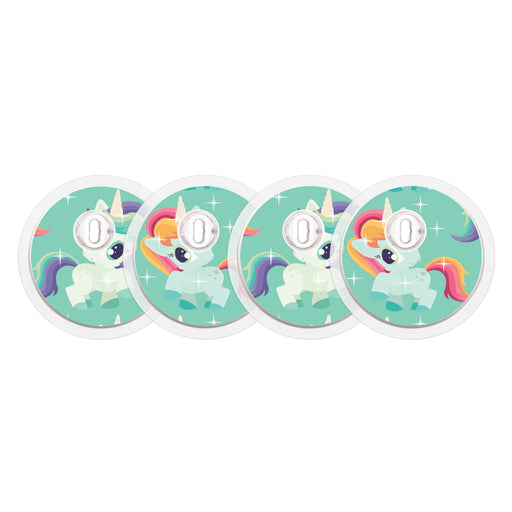 Little Ponies Sticker Designed for the FreeStyle Libre 3 Sensor-Pump Peelz