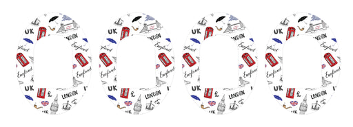 London Doodles Patch Omnipod Tape-Pump Peelz