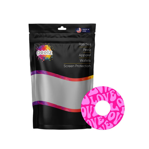 Love Patch Tape Designed for the FreeStyle Libre 3-Pump Peelz