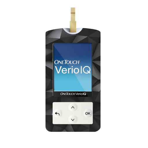 Matte Geometric for OneTouch Verio IQ Glucometer - Pump Peelz