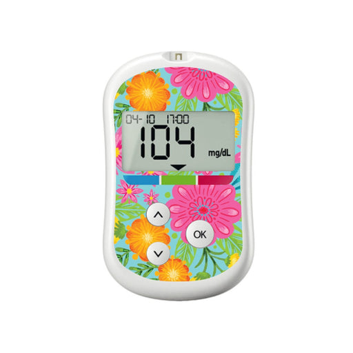 May Flowers For Onetouch Verio Flex Glucometer Peelz