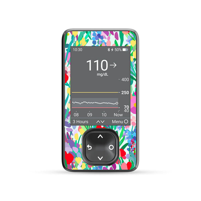 Meadow DEXCOM G7 and Stelo and G6 Touchscreen Receiver Sticker-Pump Peelz