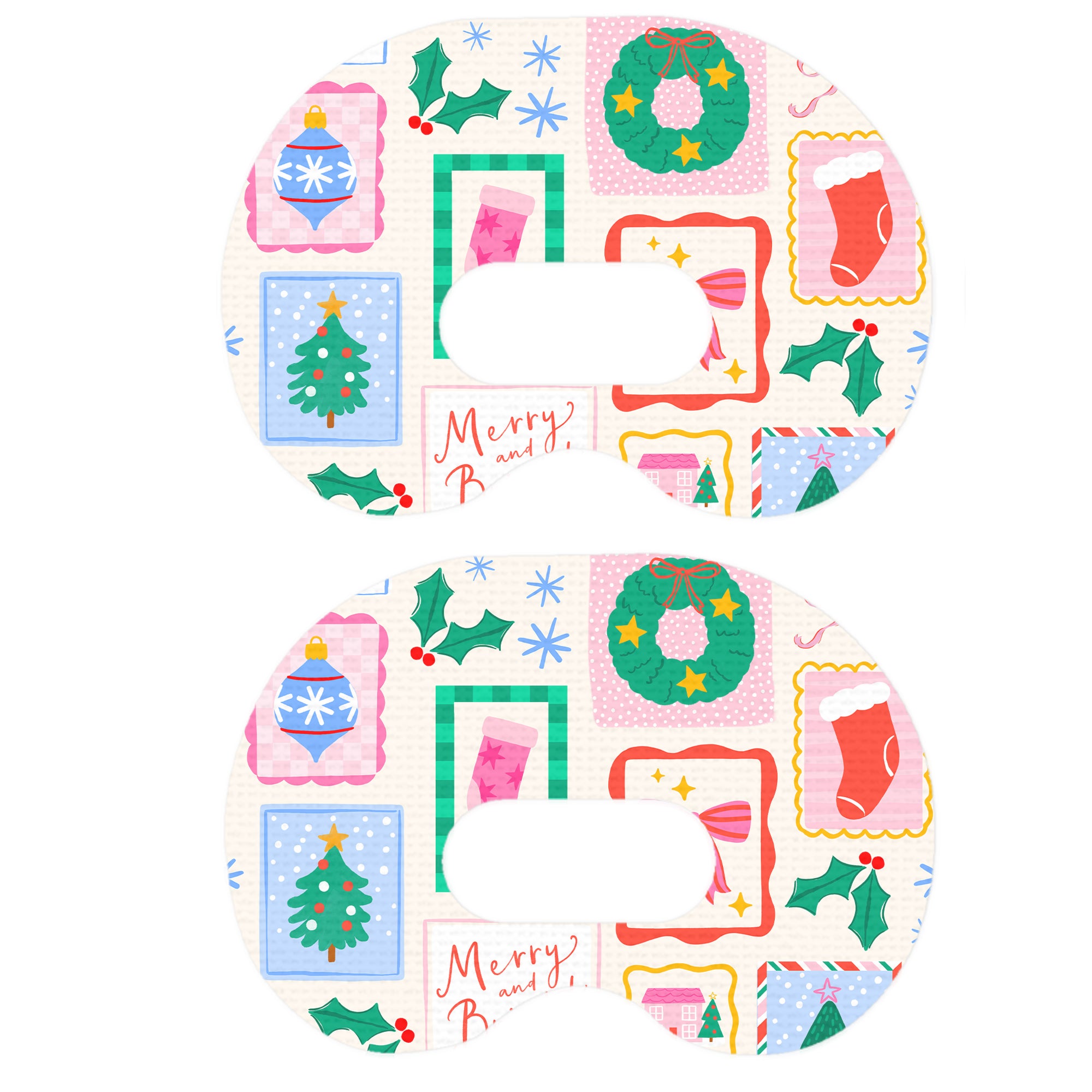 Holiday Greetings Medtronic Guardian Connect Patch Tape - Pump Peelz