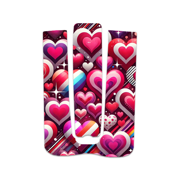 Sparkly Hearts Sticker for Medtronic MiniMed 770G & 780G