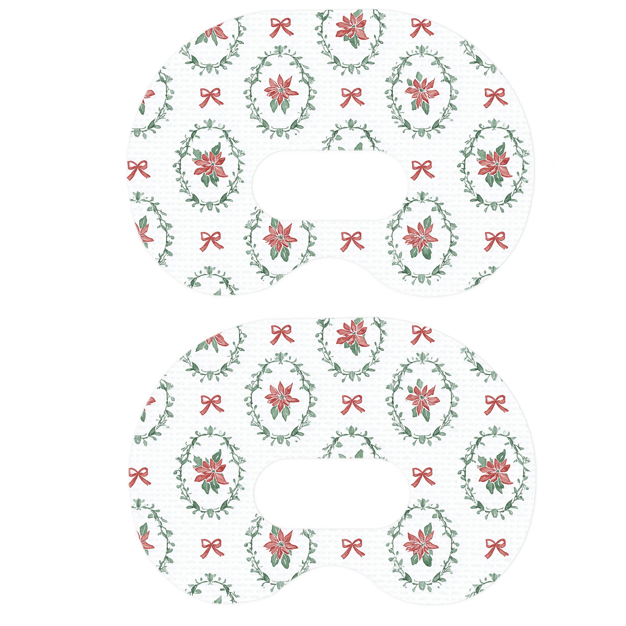 Poinsettia Parade Medtronic Guardian Connect Patch Tape - Pump Peelz