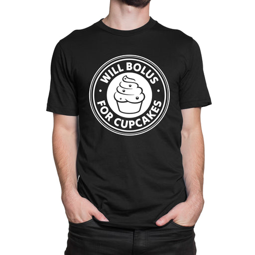 Will Bolus for Cupcakes Adult T-Shirt - Pump Peelz