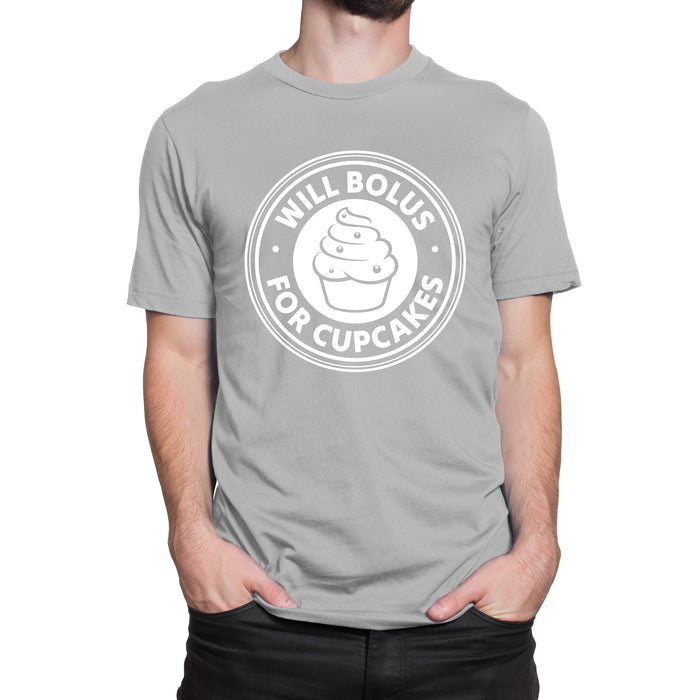 Will Bolus for Cupcakes Adult T-Shirt - Pump Peelz