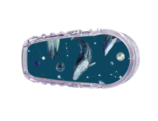 Midnight Whales For Dexcom Transmitter Stickers Peelz