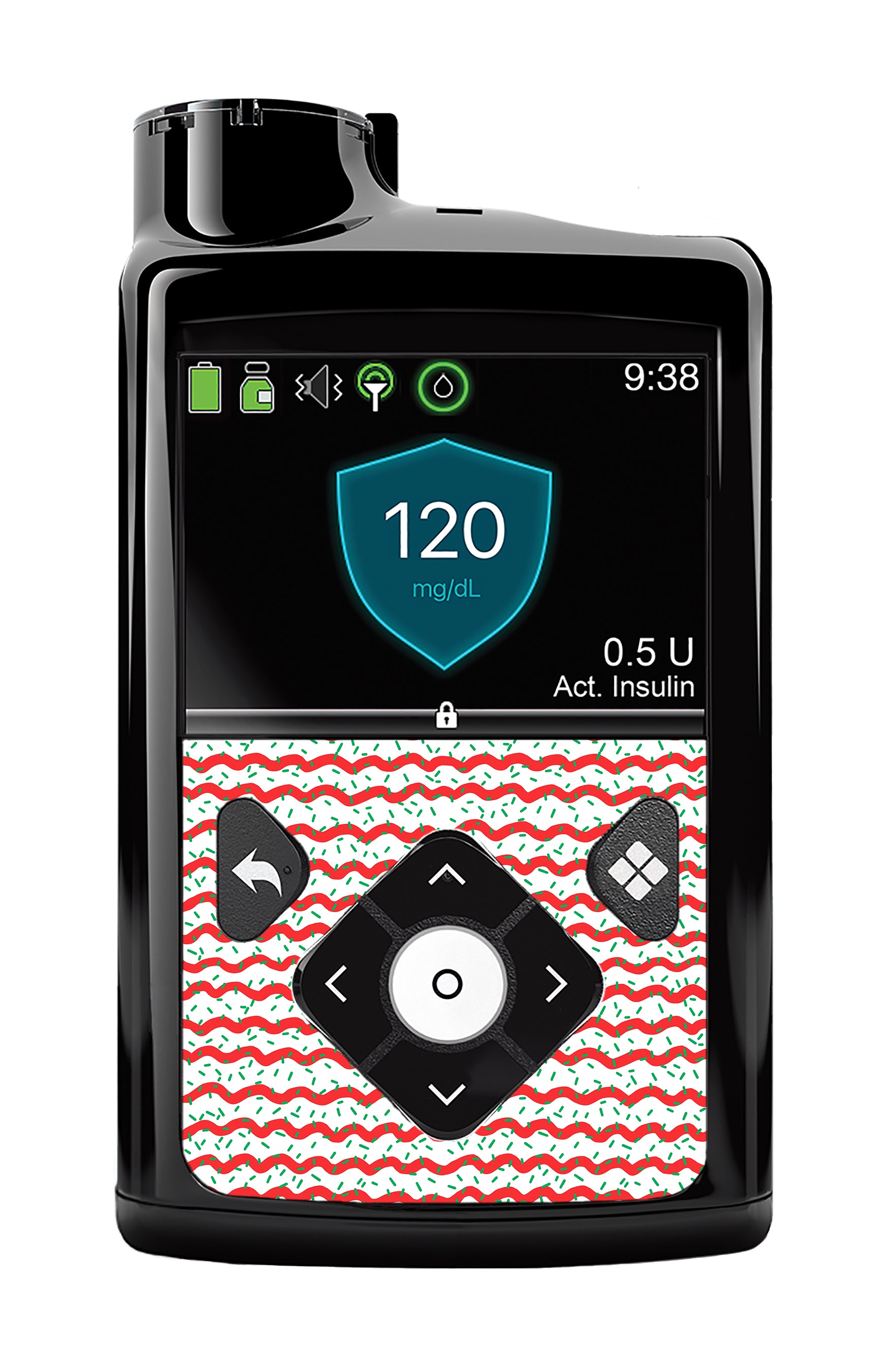 Christmas Icing Medtronic MiniMed 770G & 780G Sticker - Pump Peelz