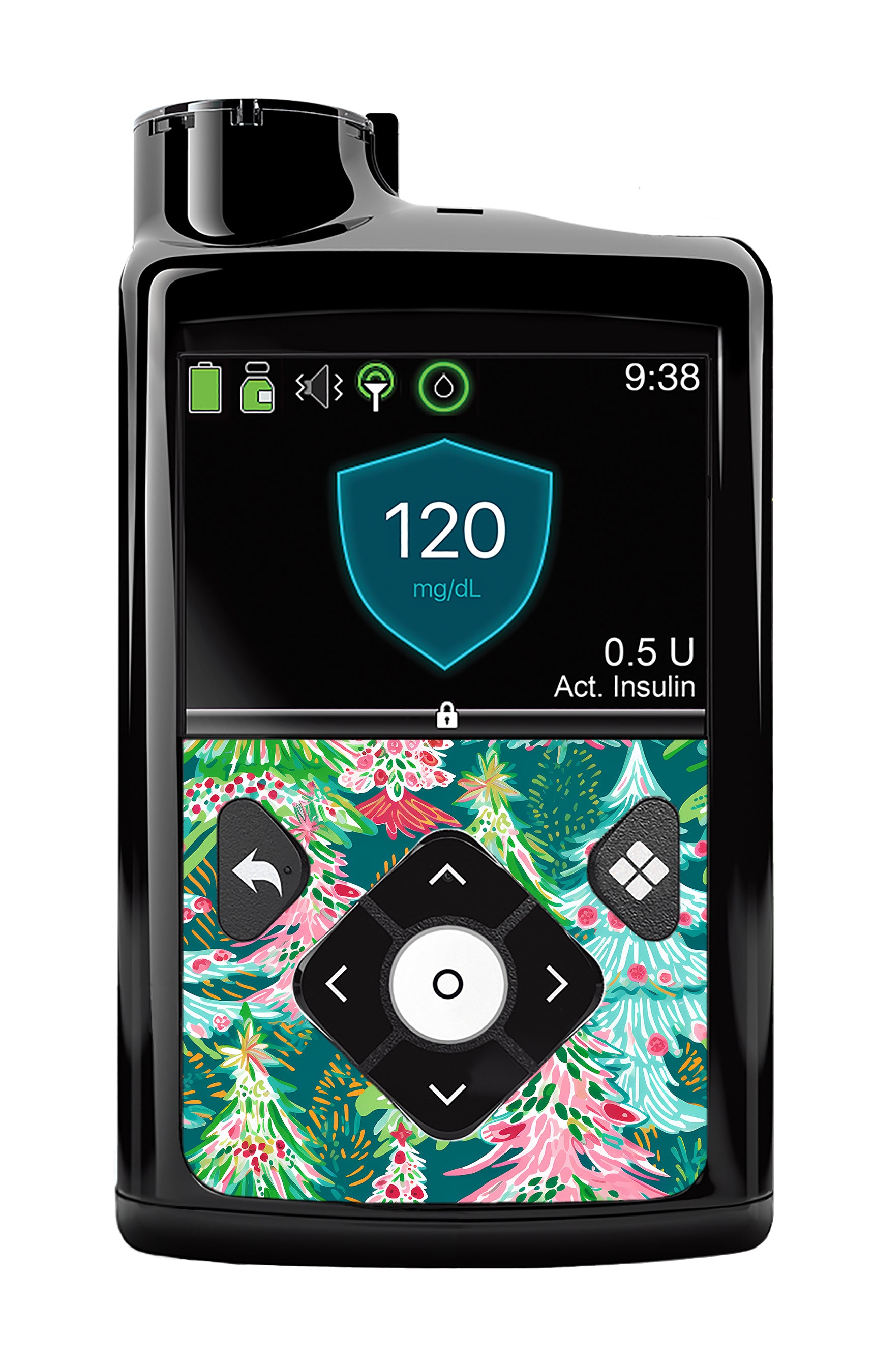 Festive Forest Medtronic MiniMed 770G & 780G Sticker - Pump Peelz