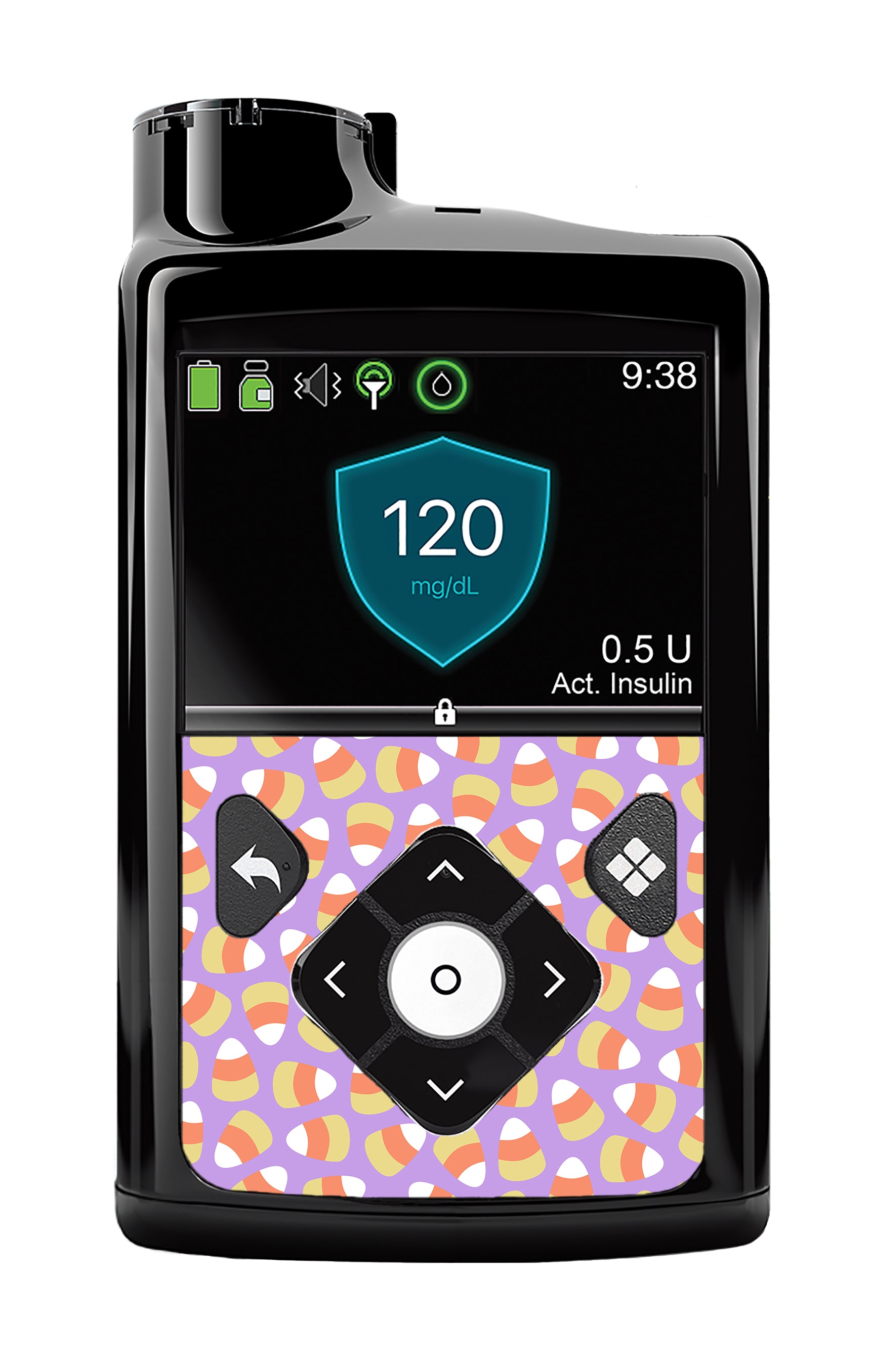 Candy Corn Medtronic MiniMed 770G & 780G Sticker - Pump Peelz