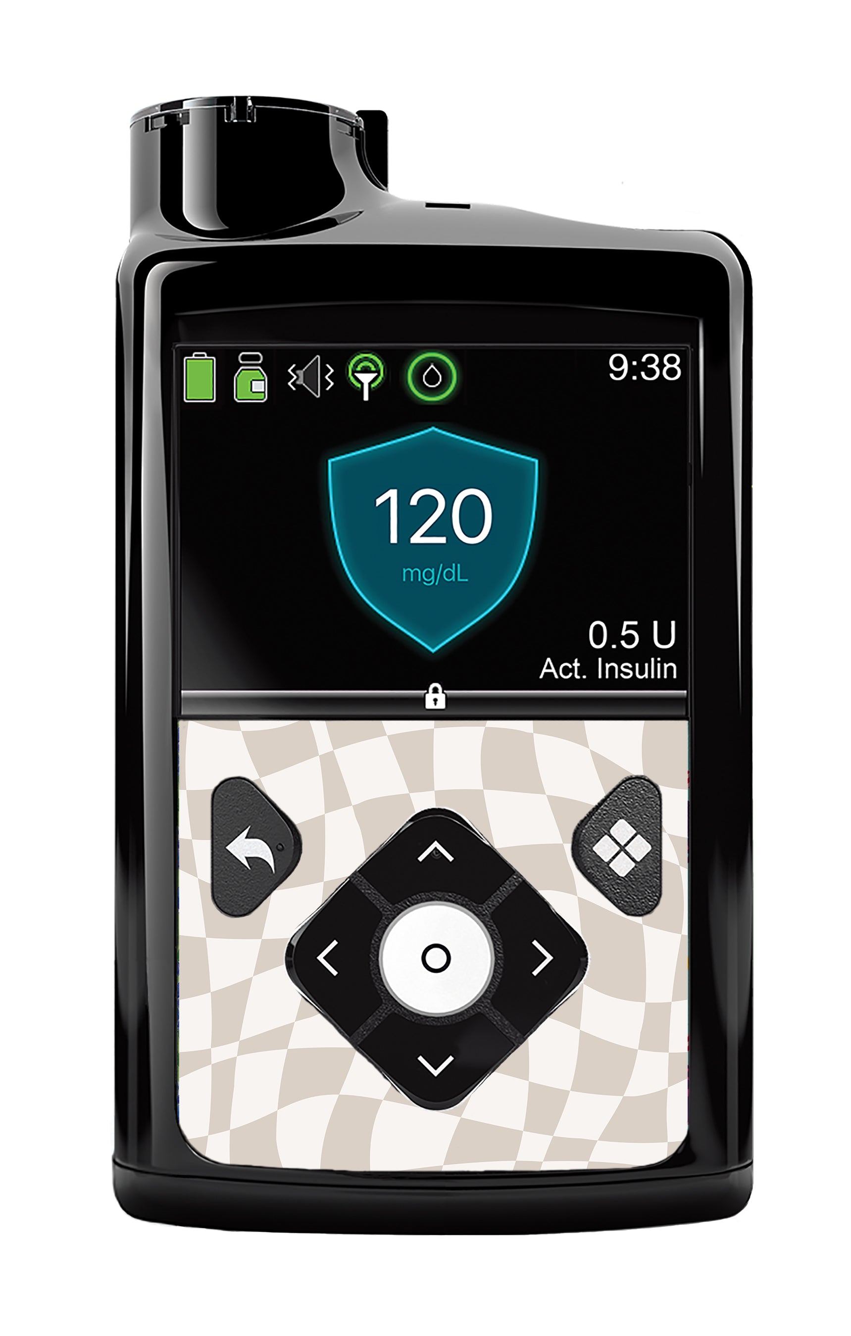 Creamy Check Medtronic MiniMed 770G & 780G Sticker - Pump Peelz