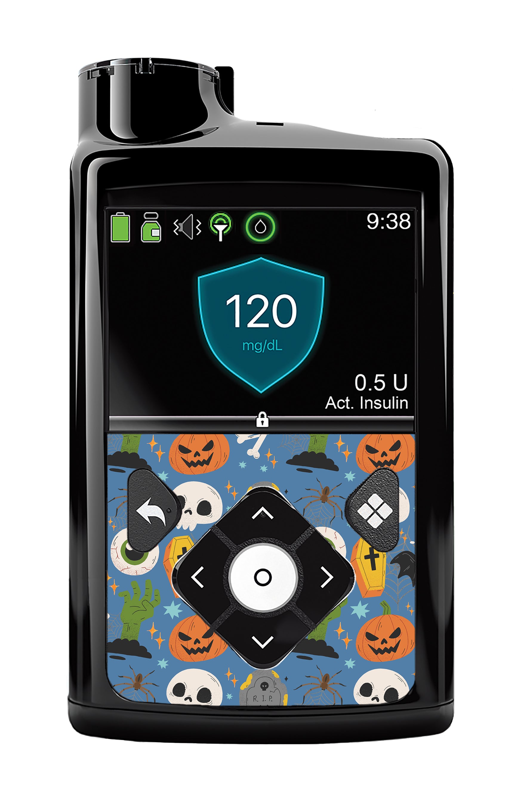 Spooky Night Medtronic MiniMed 770G & 780G Sticker - Pump Peelz