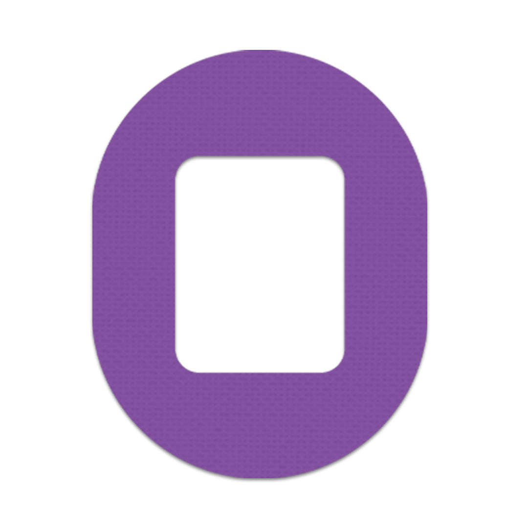 Solid Color Purple Tandem Mobi Patch Tape - Pump Peelz