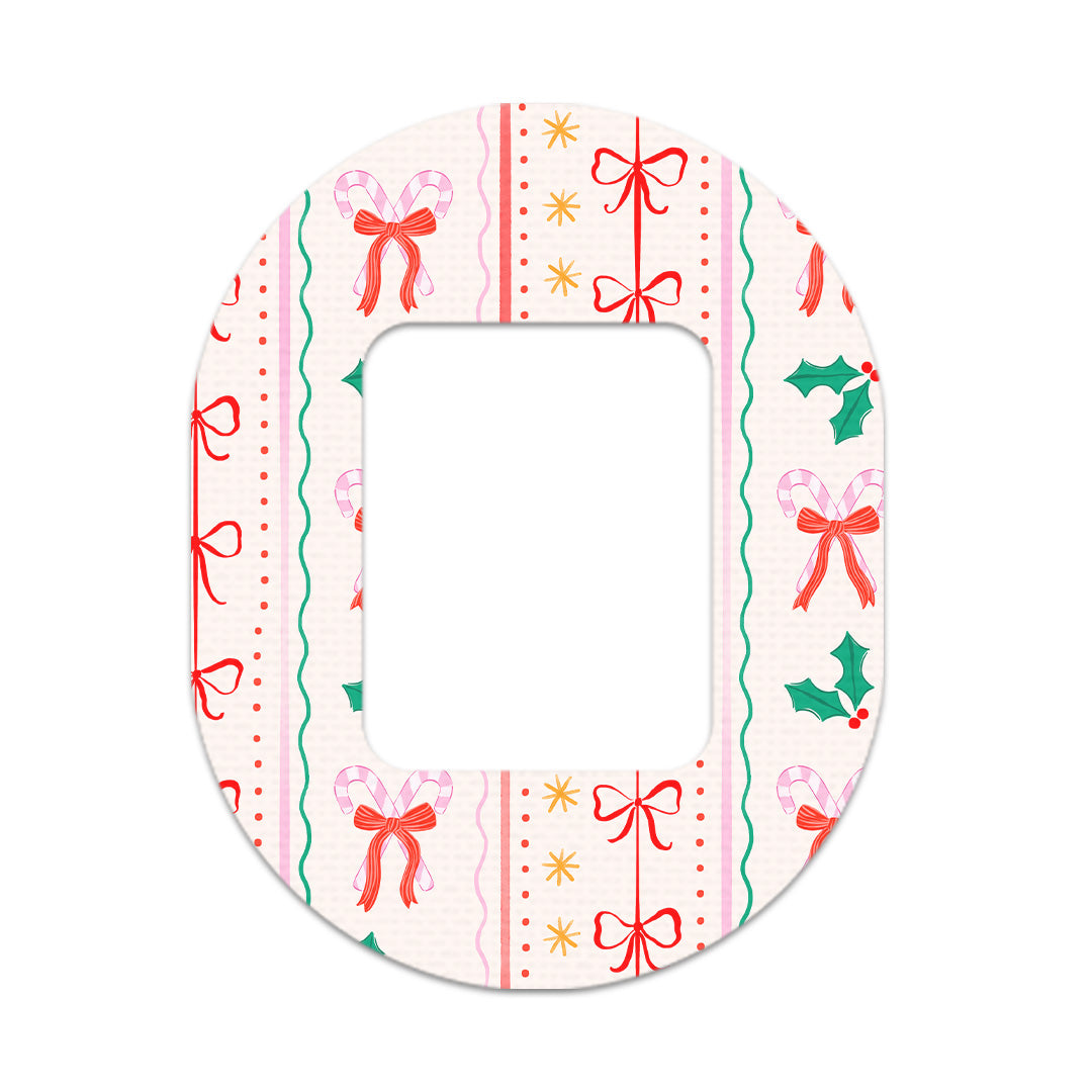 Holly Jolly Ribbon Tandem Mobi Patch Tape - Pump Peelz