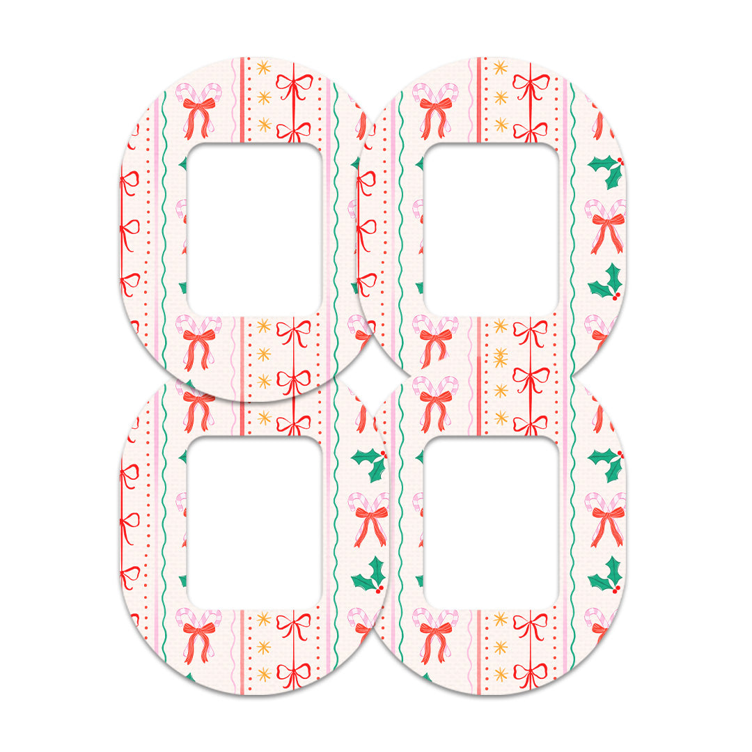 Holly Jolly Ribbon Tandem Mobi Patch Tape - Pump Peelz