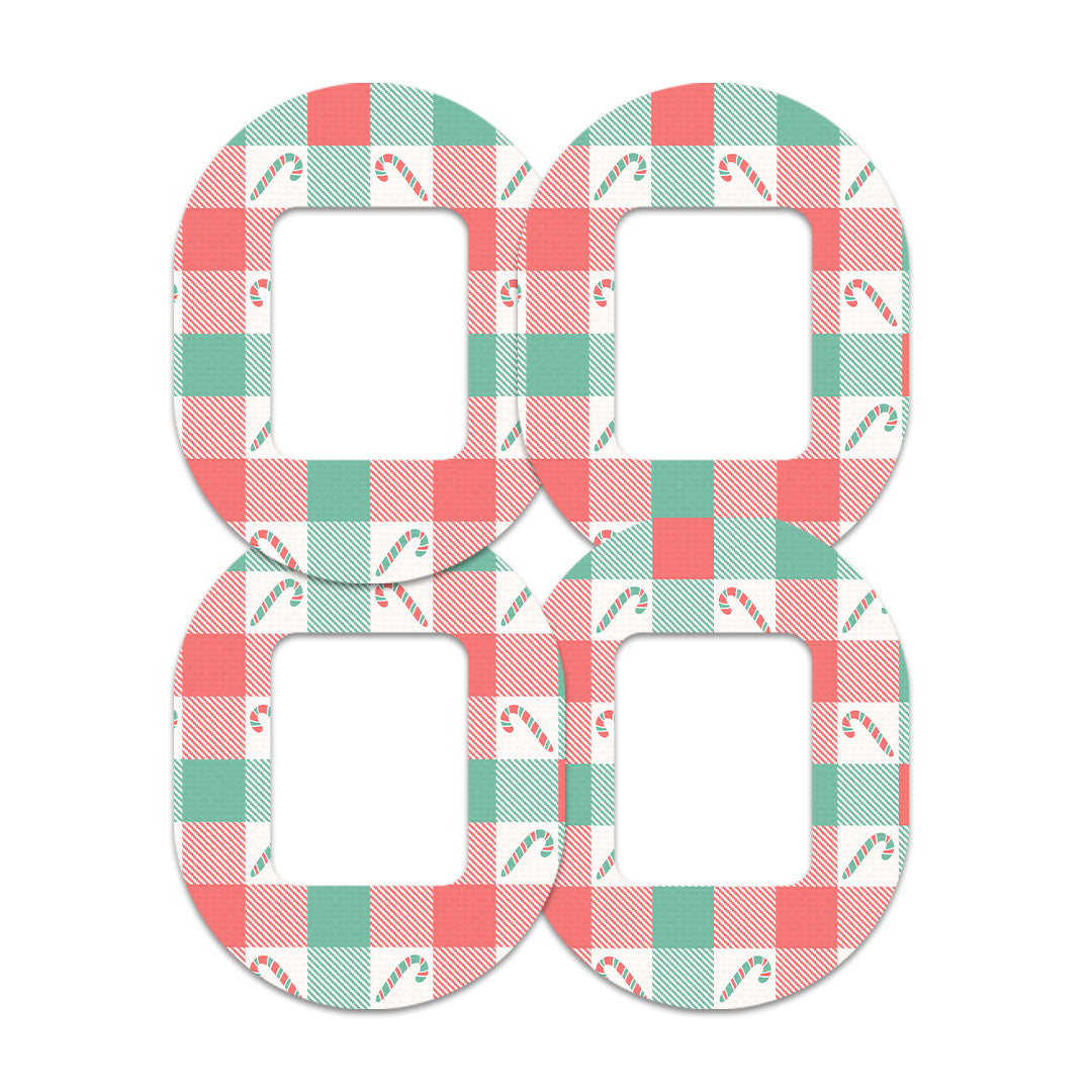 Peppermint Plaid Tandem Mobi Patch Tape - Pump Peelz