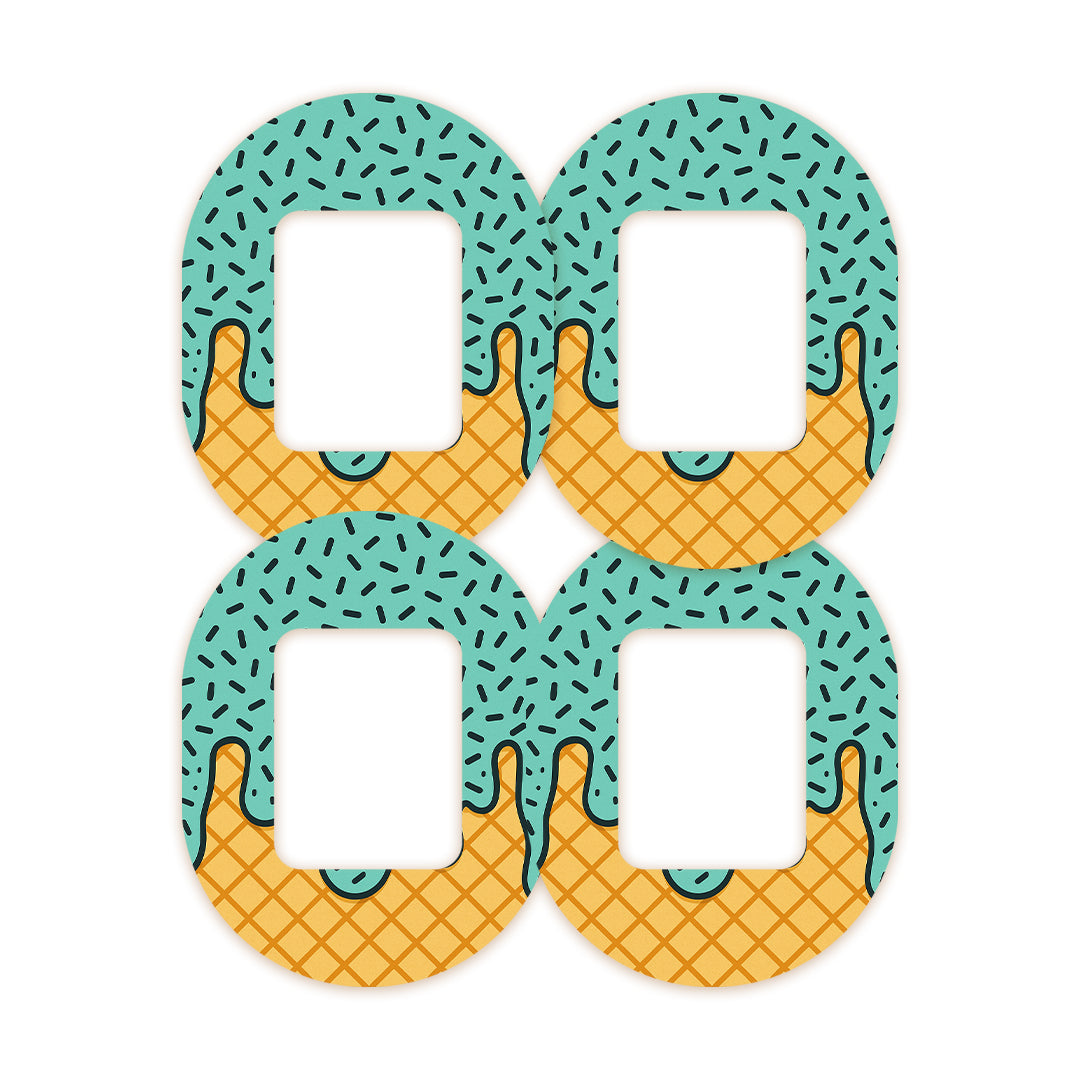 Ice Cream Social Tandem Mobi Decorative Patch Tape - Pump Peelz