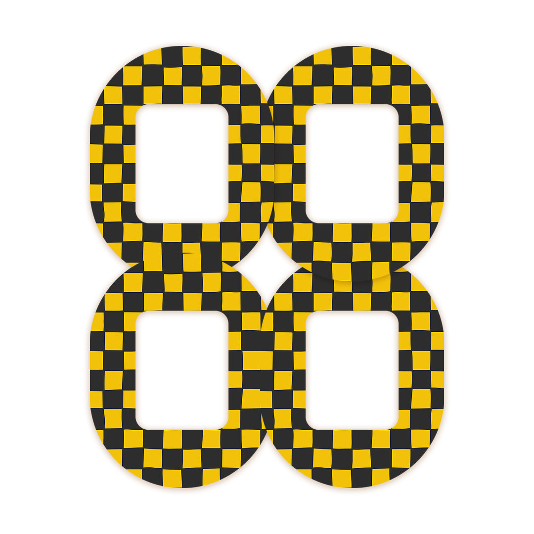 Charlie Check Tandem Mobi Patch Tape - Pump Peelz