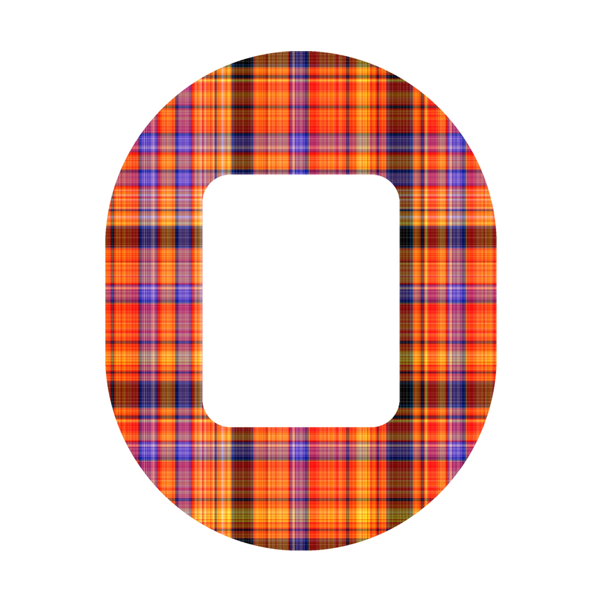 Pumpkin Plaid Tandem Mobi Patch Tape - Pump Peelz