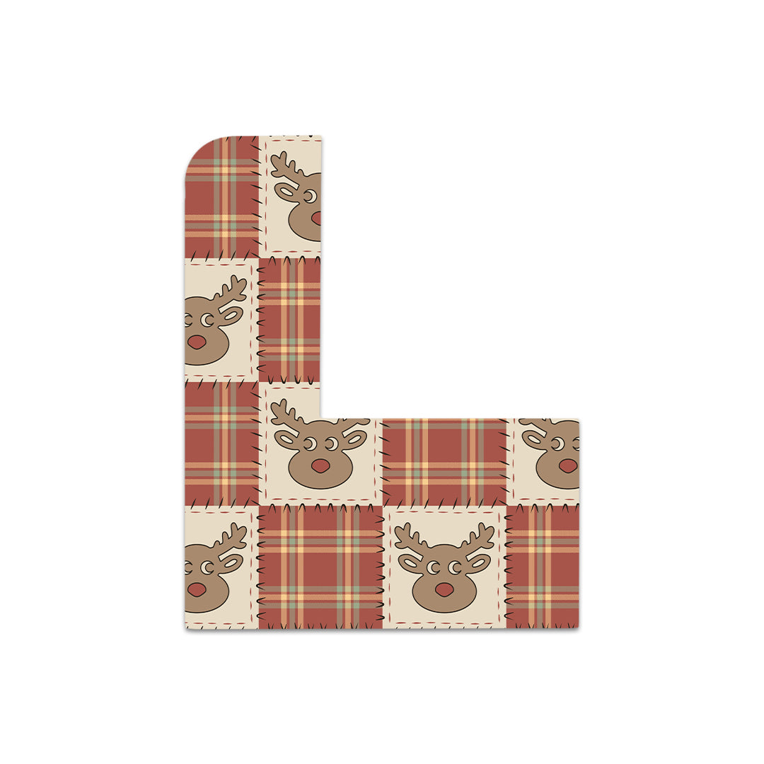 Rustic Reindeer Tandem Mobi Sticker - Pump Peelz