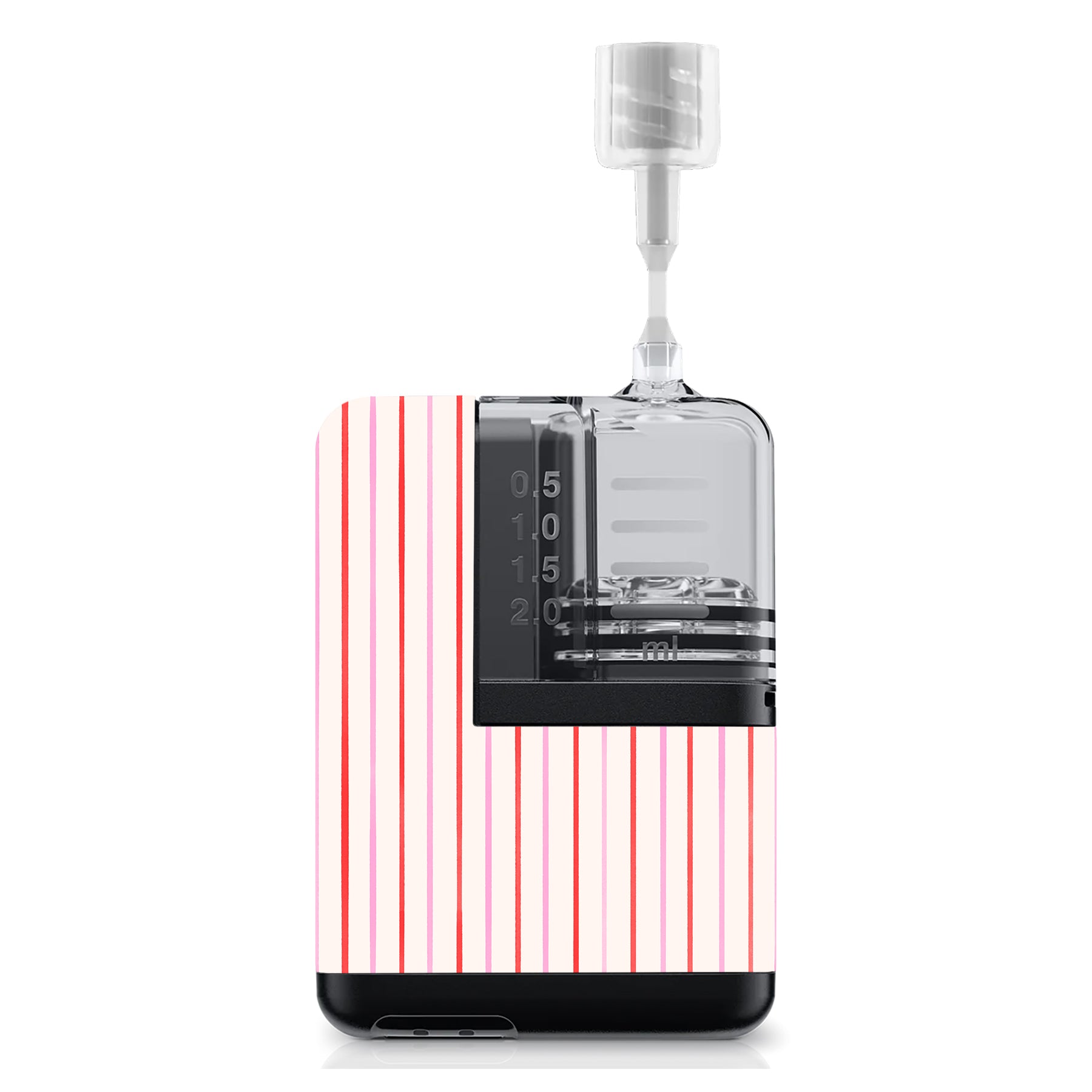 Peppermint Stripes Tandem Mobi Sticker - Pump Peelz