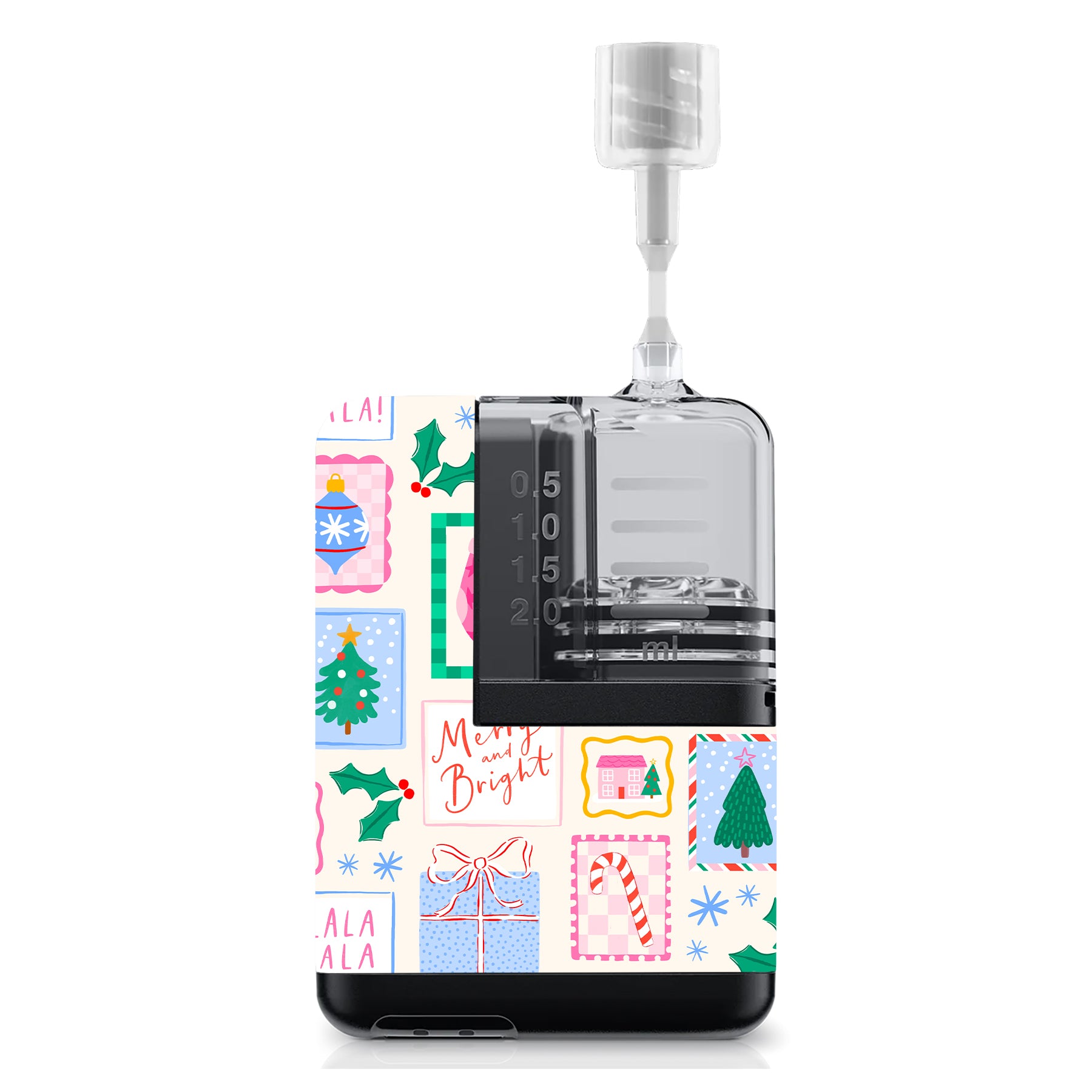 Holiday Greetings Tandem Mobi Sticker - Pump Peelz