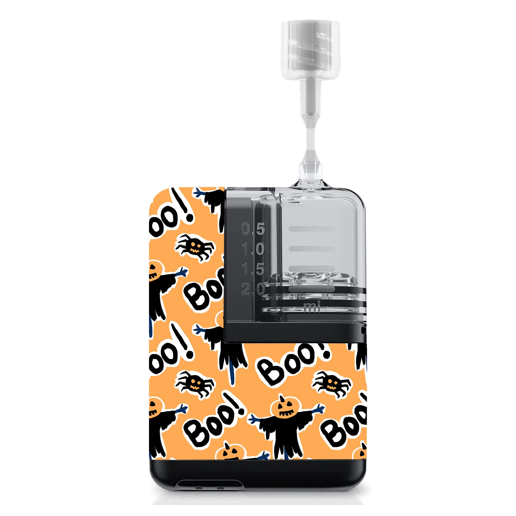 Pumpkin Boo Tandem Mobi Sticker - Pump Peelz