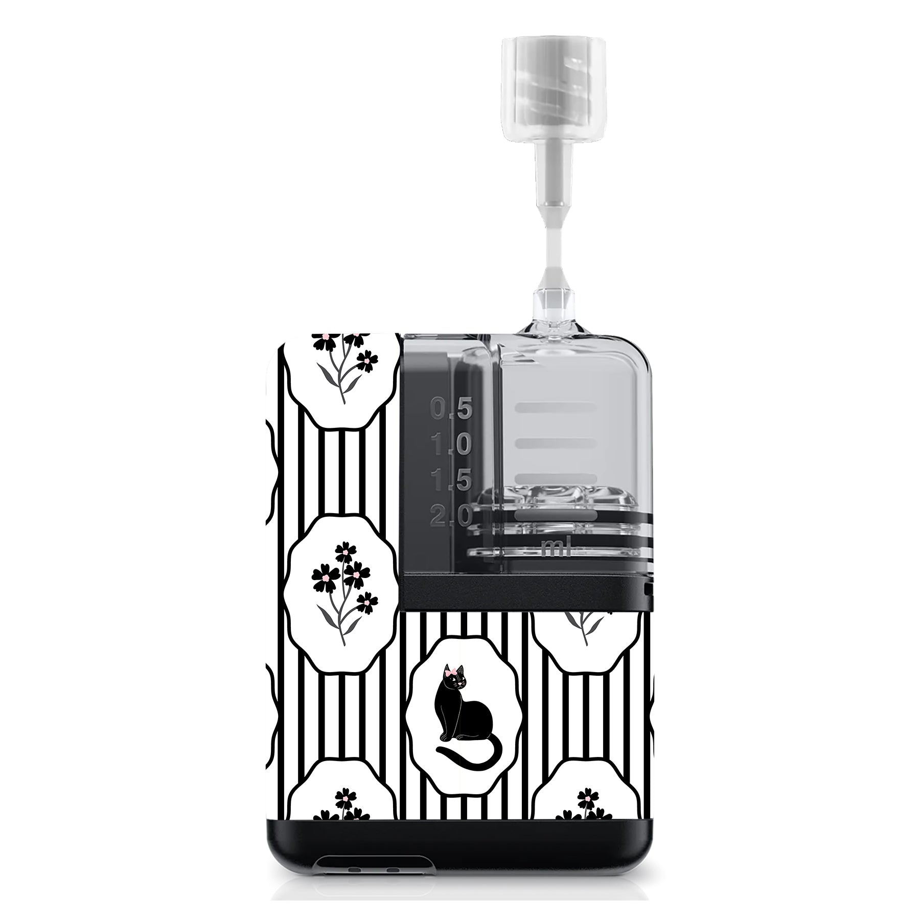 Midnight Cat Tandem Mobi Sticker - Pump Peelz