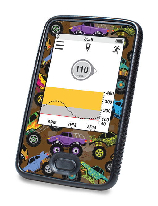 Monster Trucks DEXCOM G6 Touchscreen Receiver-Pump Peelz