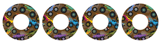 Monster Trucks Patch Tape Designed for the FreeStyle Libre 2-Pump Peelz