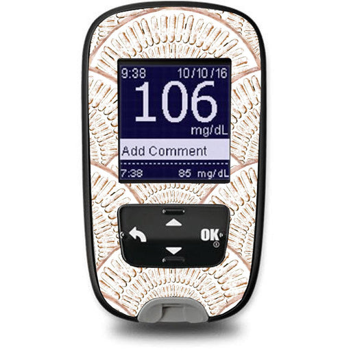 Mosaic Sticker for the Accu-Chek Guide Glucometer-Pump Peelz