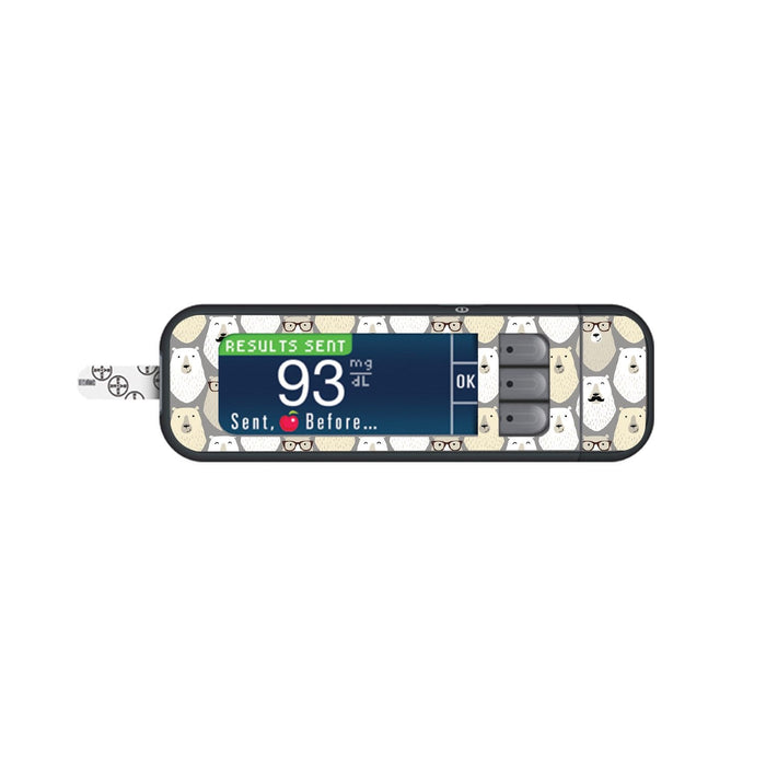 Mr. Bear Skin For Bayer Contour Next Glucometer Peelz Meters