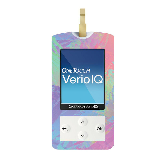 Multi-Color For Onetouch Verio Iq Glucometer Peelz Verioiq