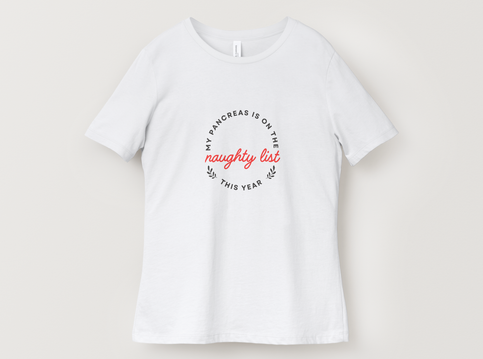 My Pancreas is on the Naughty List Youth T-Shirt