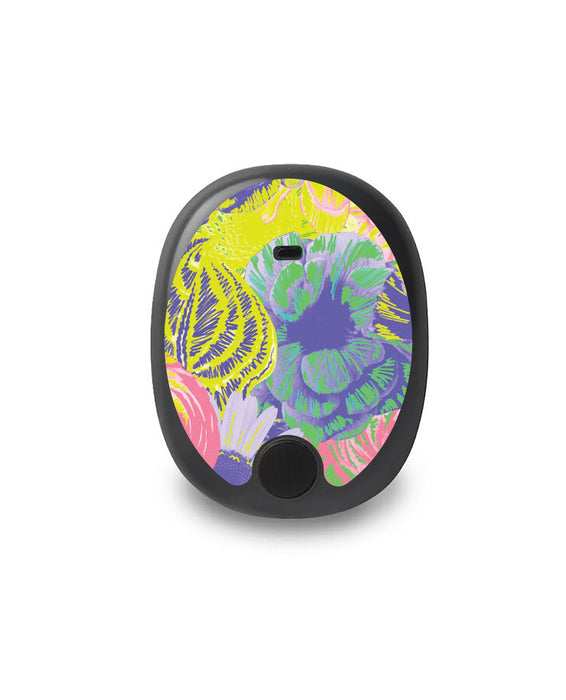 Neon Floral Eversense Smart Transmitter-Pump Peelz