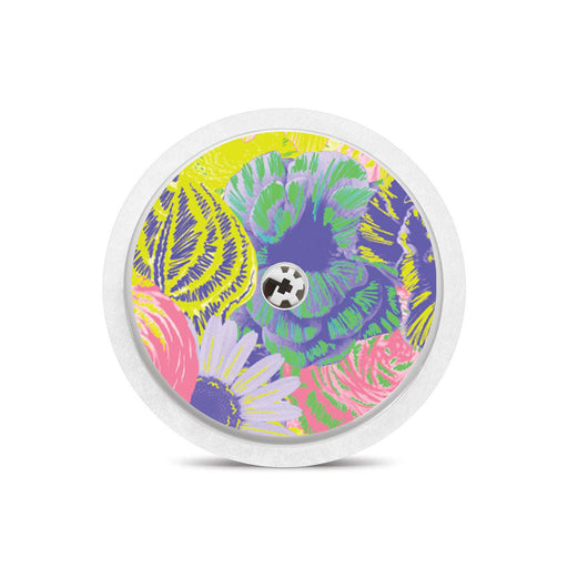 Neon Floral Freestyle Libre 2-Pump Peelz